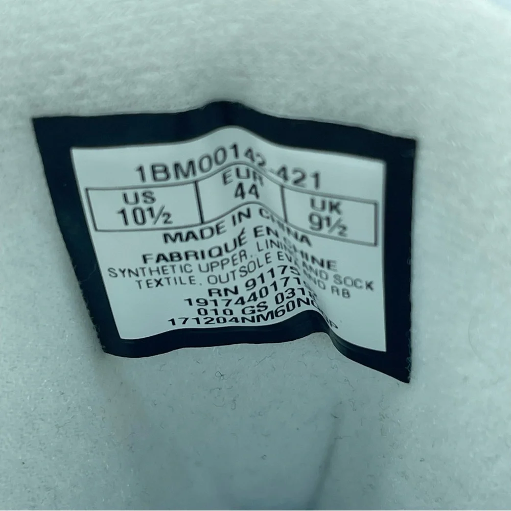 Patrick Ewing Shoes 10.5 Blue White Rogue Lace Up Athletic High Tops - Picture 10 of 13